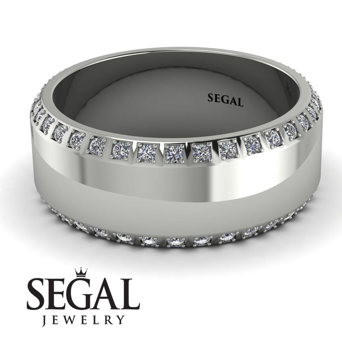 Eternity Diamond Wedding Band - Benjamin No. 3