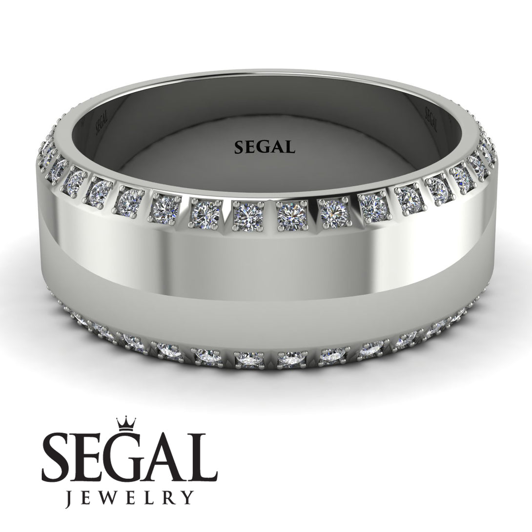 Eternity Diamond Wedding Band - Benjamin No. 3