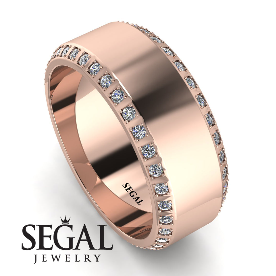 Eternity Diamond Wedding Band - Benjamin No. 2