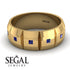Eternity Princess Sapphire Wedding Ring - Michael No. 13
