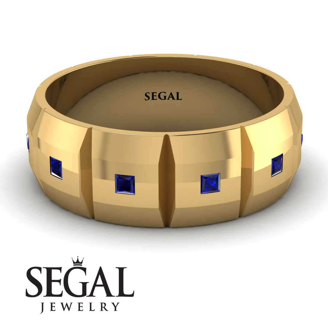 Eternity Princess Sapphire Wedding Ring - Michael No. 13