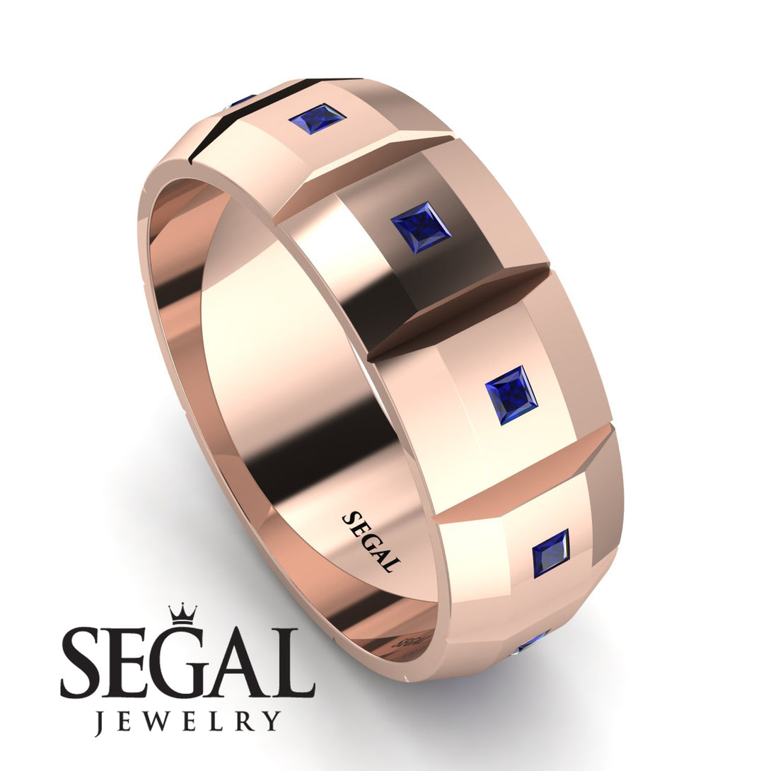 Eternity Princess Sapphire Wedding Ring - Michael No. 14