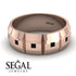 Eternity Princess Black Diamond Wedding Ring - Michael No. 5 image 6