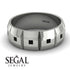 Eternity Princess Black Diamond Wedding Ring - Michael No. 6 image 6