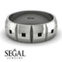 Eternity Princess Black Diamond Wedding Ring - Michael No. 6 image 2