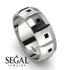 Eternity Princess Black Diamond Wedding Ring - Michael No. 6 image 3
