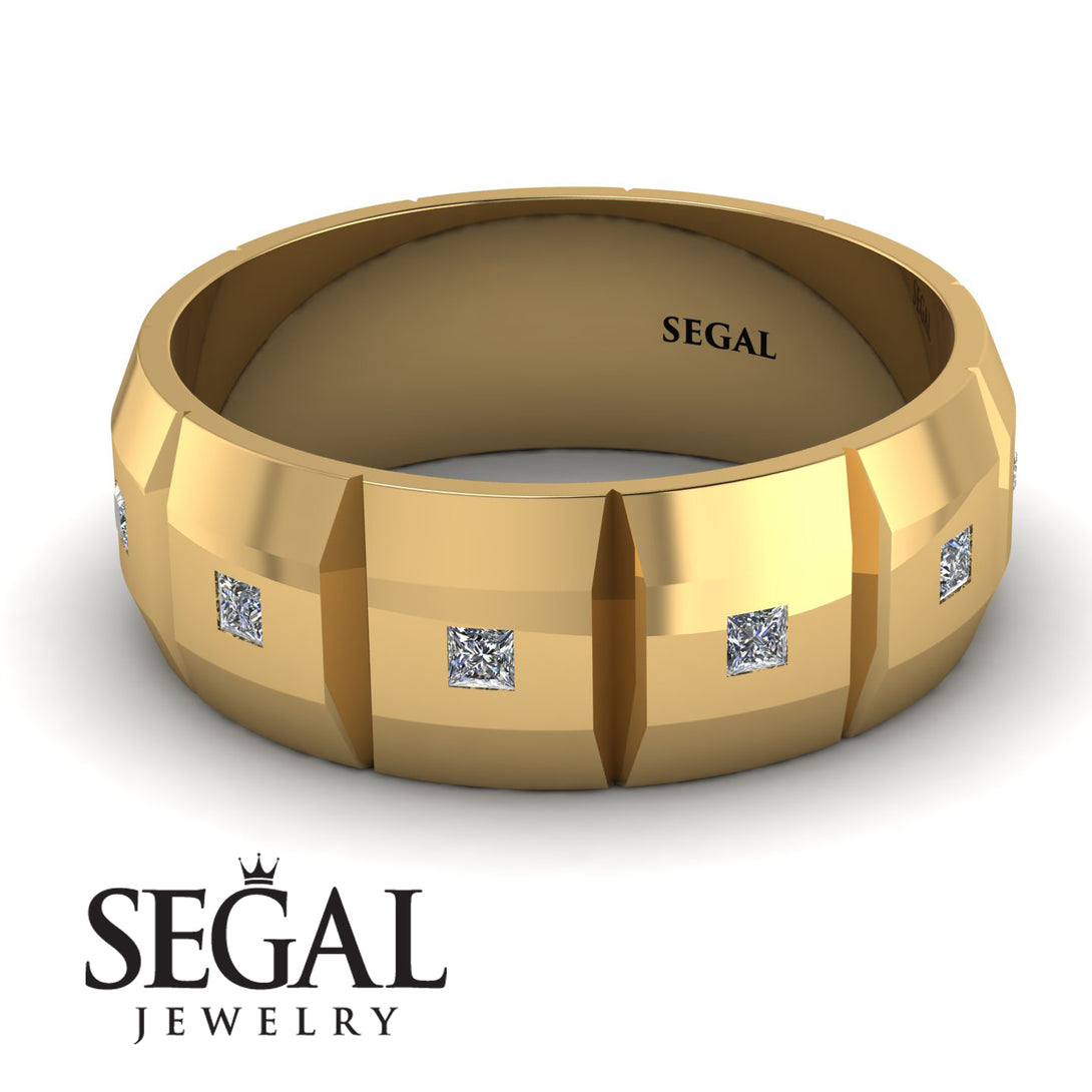 Eternity Princess Diamond Wedding Ring - Michael No. 1