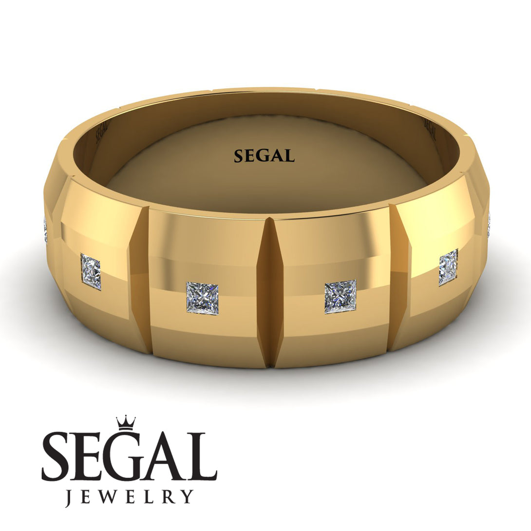 Eternity Princess Diamond Wedding Ring - Michael No. 1