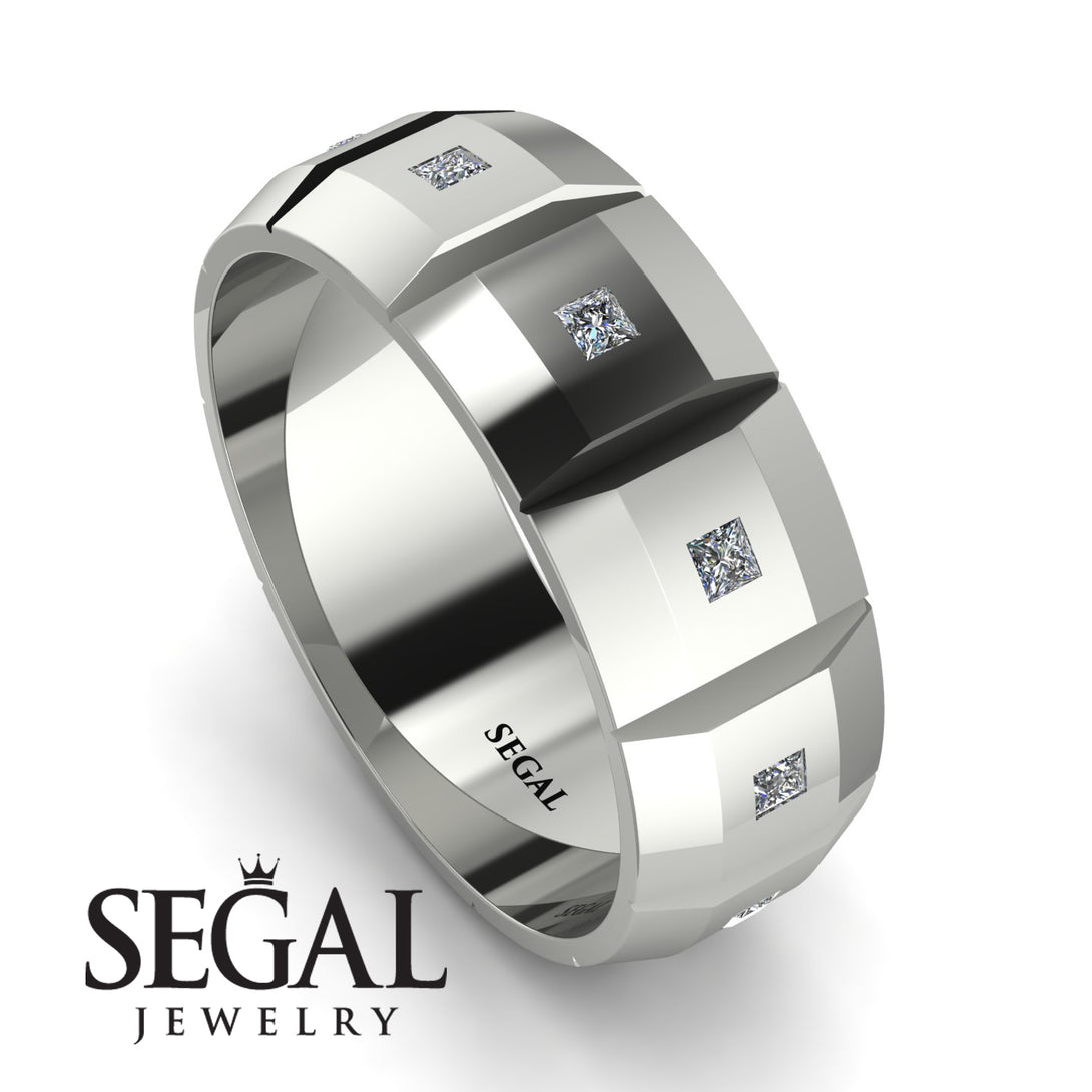 Eternity Princess Diamond Wedding Ring - Michael No. 3