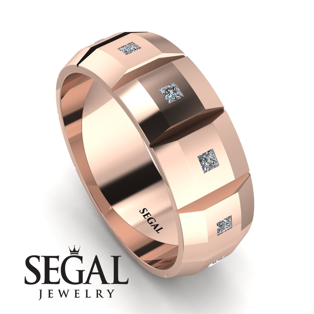Eternity Princess Diamond Wedding Ring - Michael No. 2