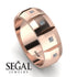 Eternity Princess Diamond Wedding Ring - Michael No. 2
