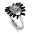 Halo Baguette Diamond Ring - Diana No. 33