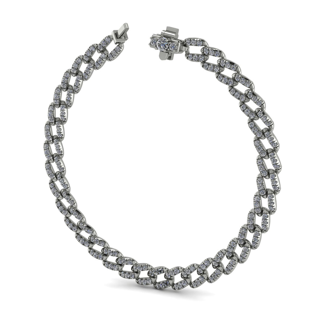 Cuban Diamond Necklace - Clarissa No. 3