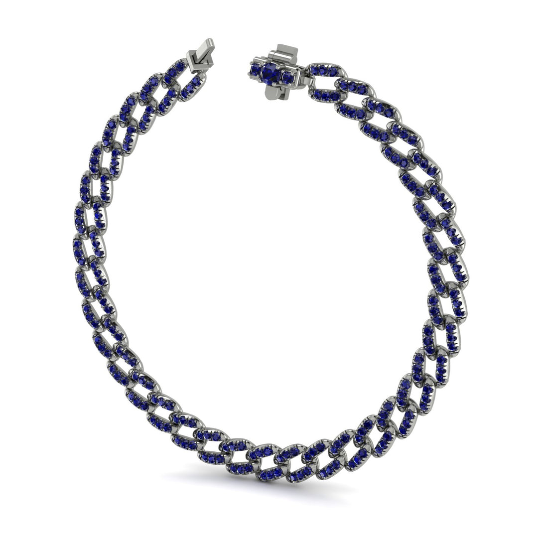 Cuban Sapphire Necklace - Clarissa No. 15