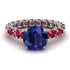 Fancy Sapphire Engagement Ring - River No. 60