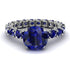 Fancy Sapphire Engagement Ring - River No. 75