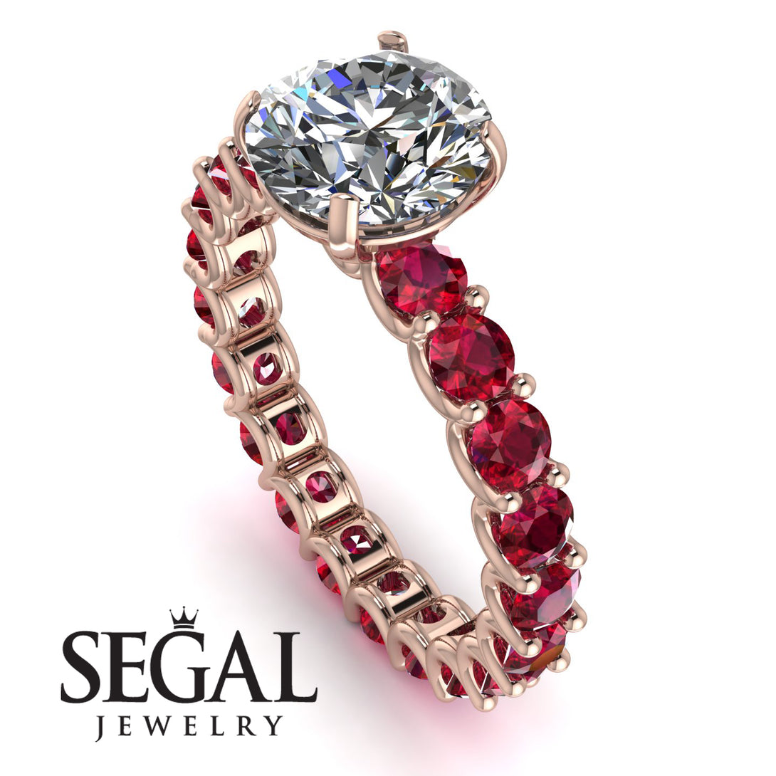 Fancy Diamond Engagement Ring - River No. 47