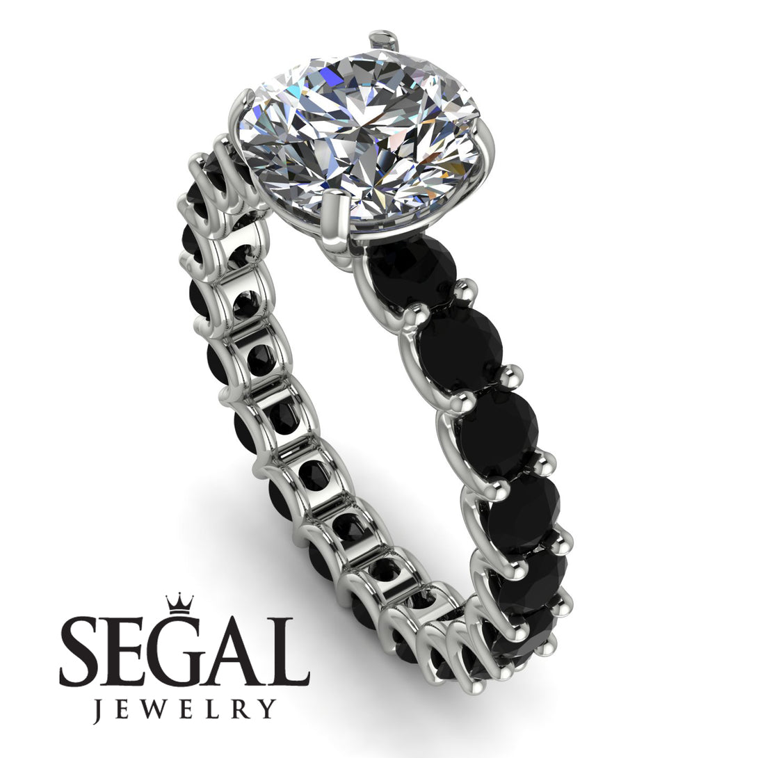 Fancy Diamond Engagement Ring - River No. 33