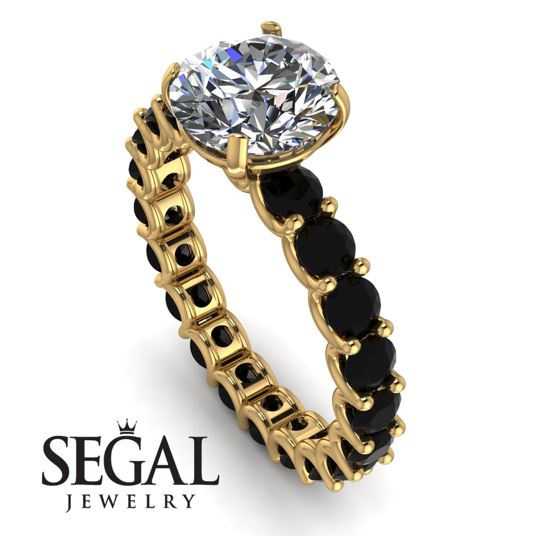 Fancy Diamond Engagement Ring - River No. 31