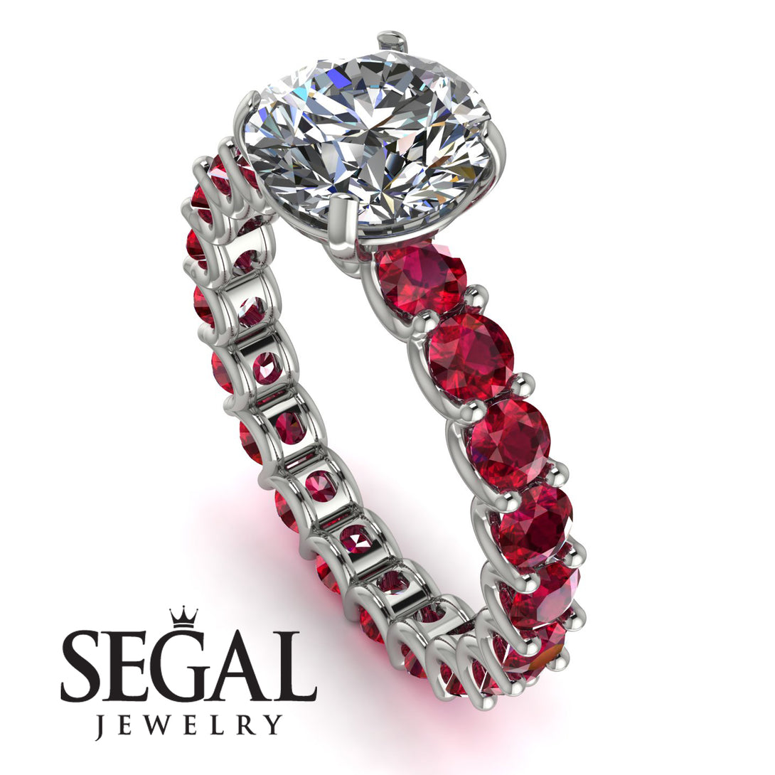 Fancy Diamond Engagement Ring - River No. 48