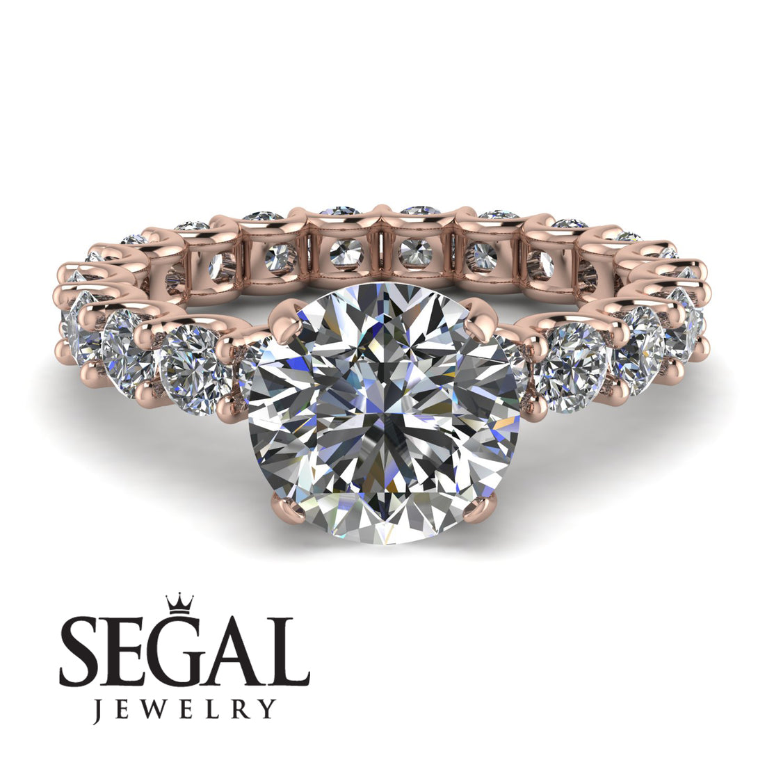 Fancy Diamond Engagement Ring - River No. 2