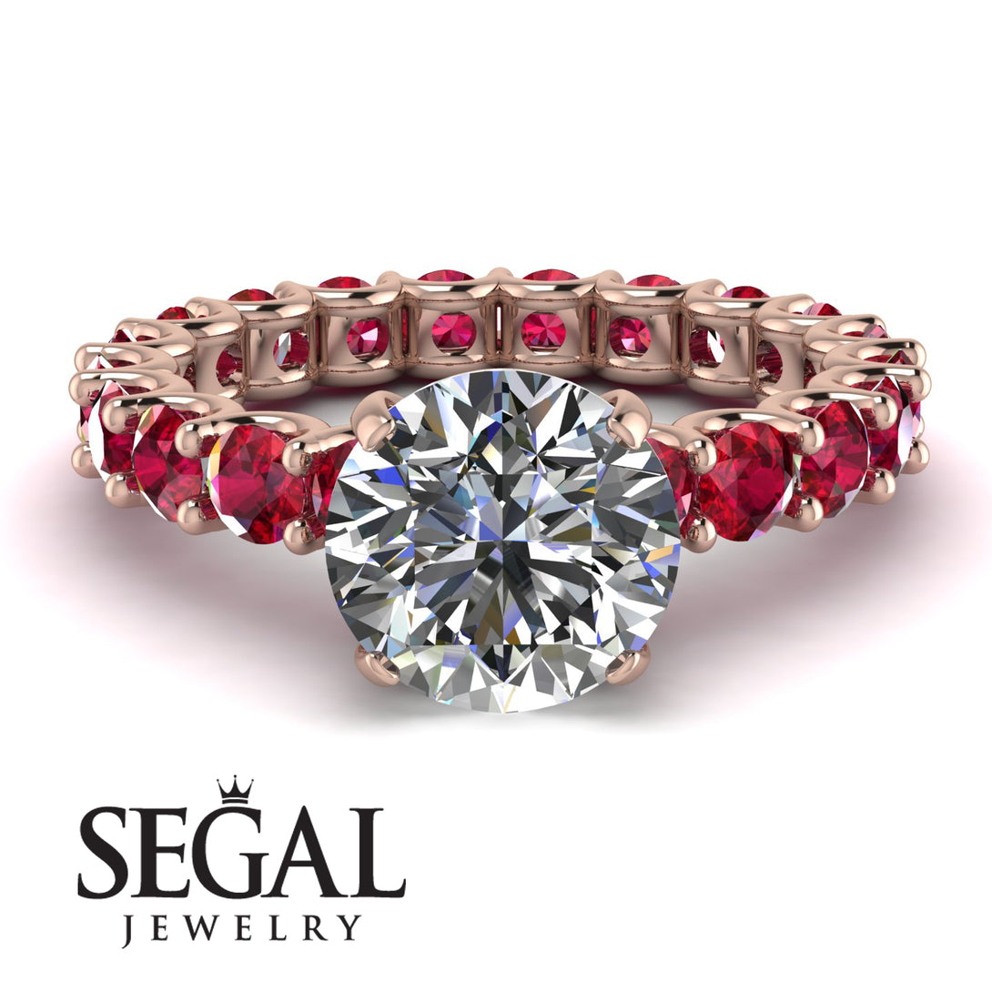 Fancy Diamond Engagement Ring - River No. 47