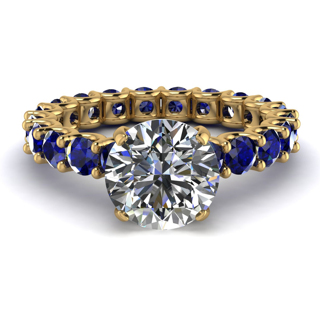 Fancy Diamond Engagement Ring - River No. 61