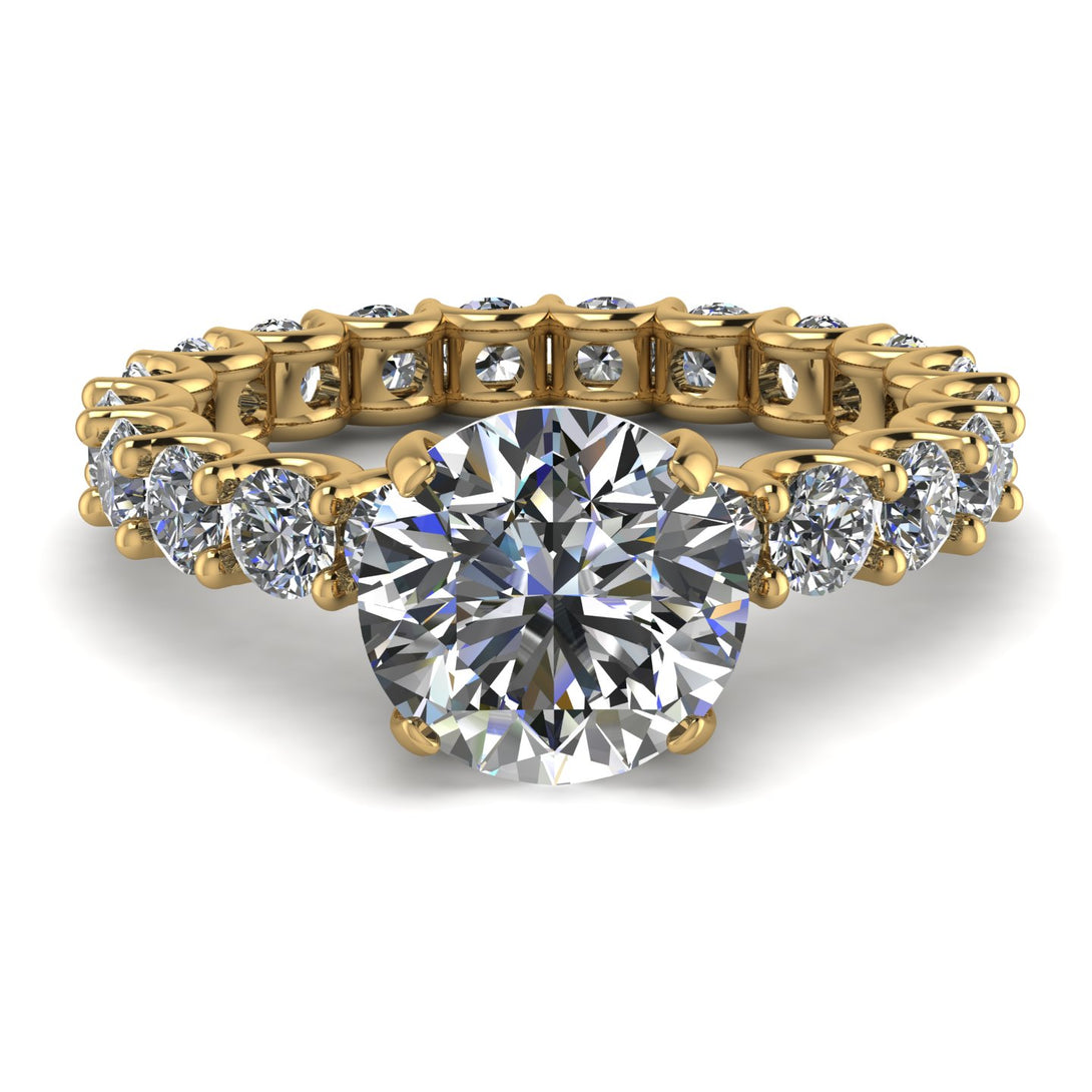 Fancy Diamond Engagement Ring - River No. 1