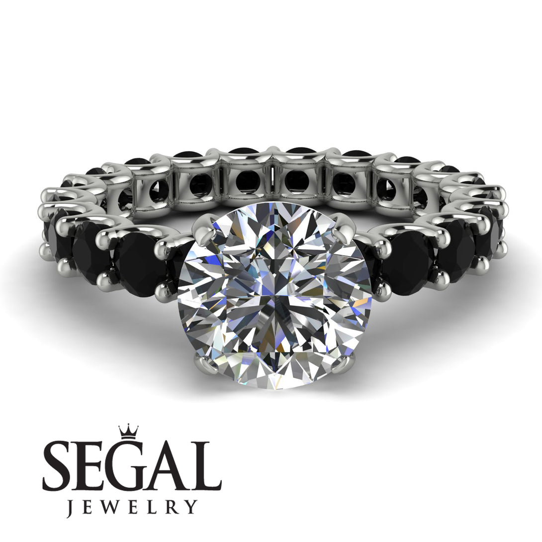 Fancy Diamond Engagement Ring - River No. 33