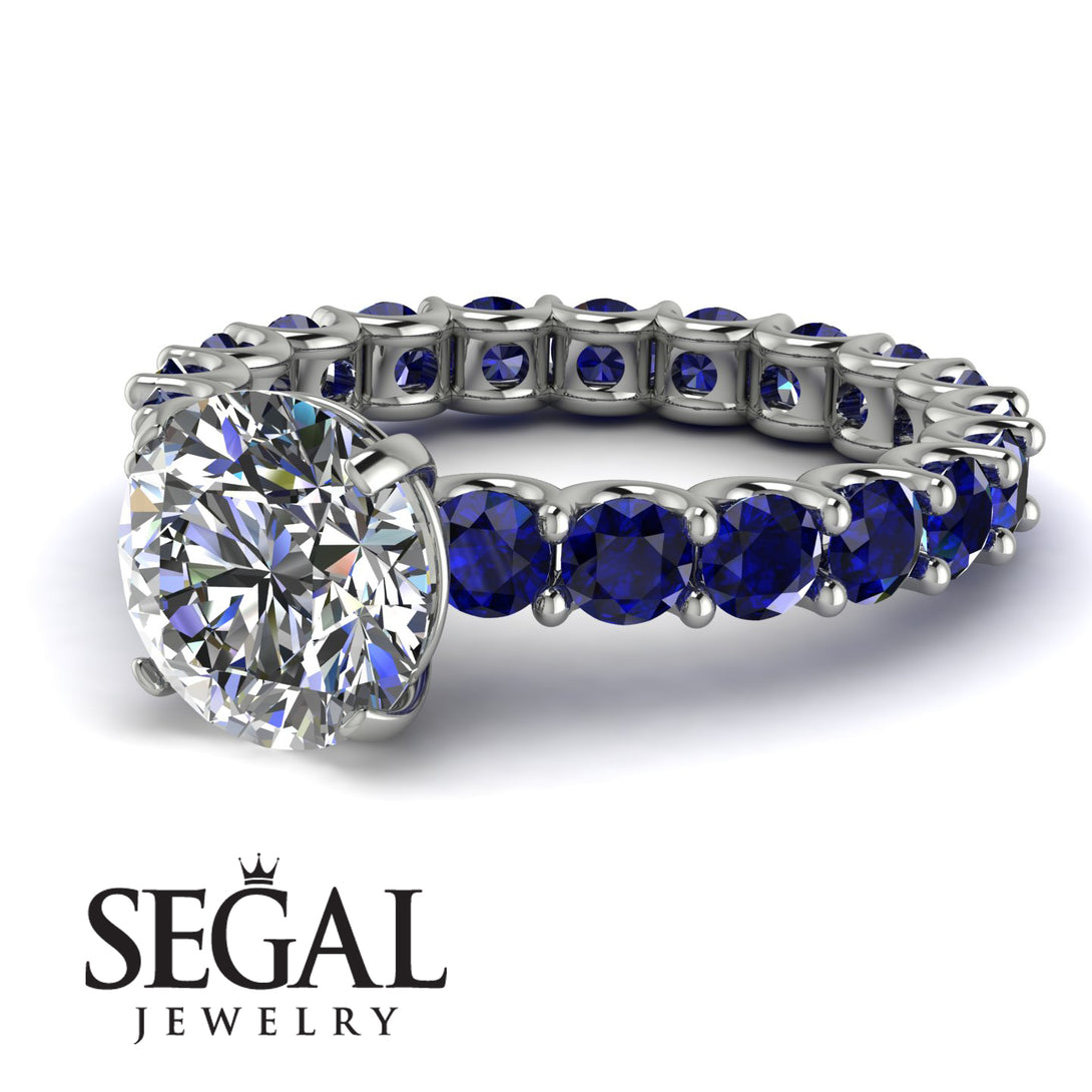 Fancy Diamond Engagement Ring - River No. 63