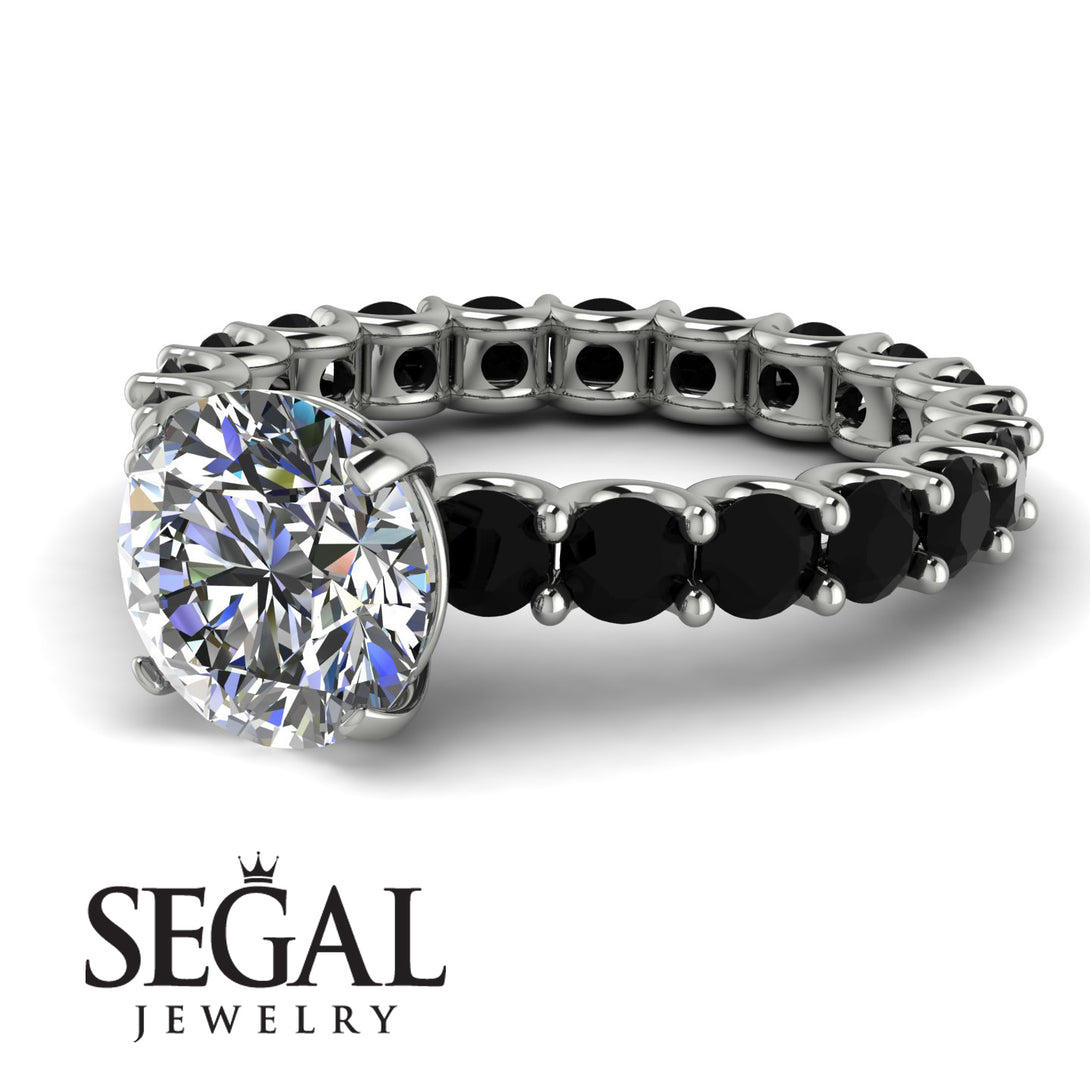 Fancy Diamond Engagement Ring - River No. 33