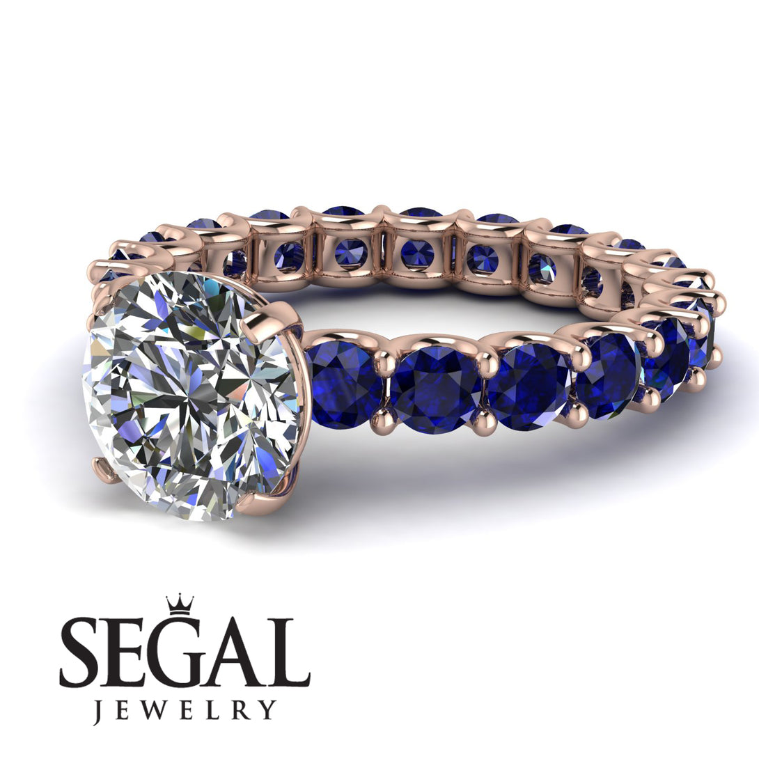 Fancy Diamond Engagement Ring - River No. 62