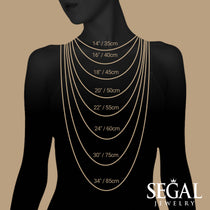16"/40cm Gold Chain image 1