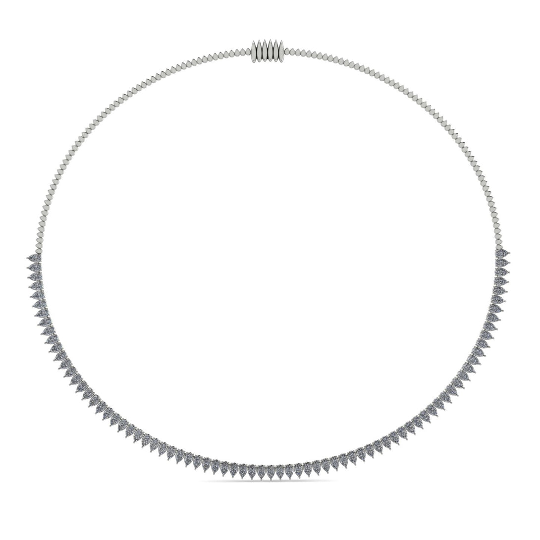 Necklace Diamond Pear Shape - Aitana No. 3