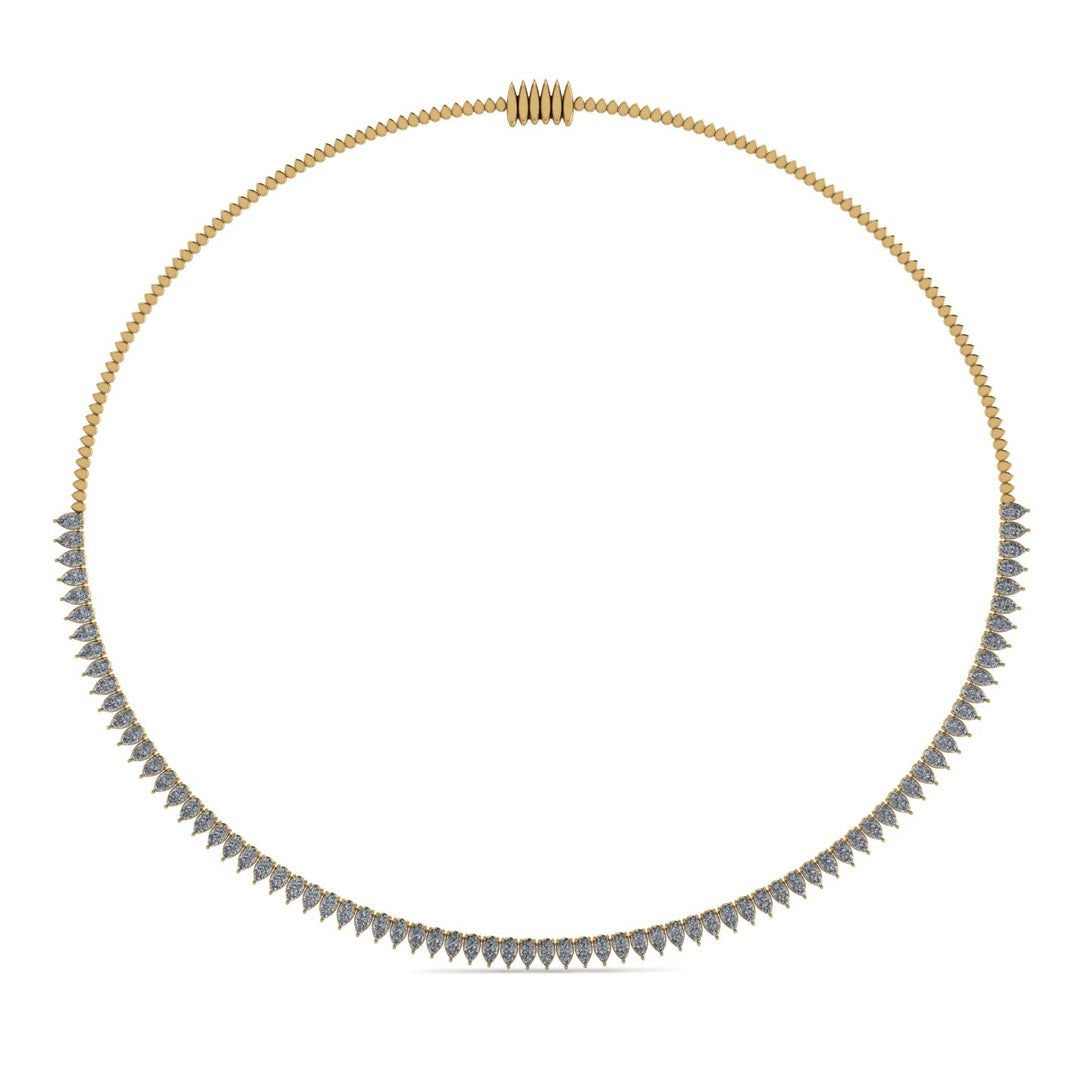 Necklace Diamond Pear Shape - Aitana No. 1