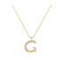 G - Letter Name Necklace Initial Necklace