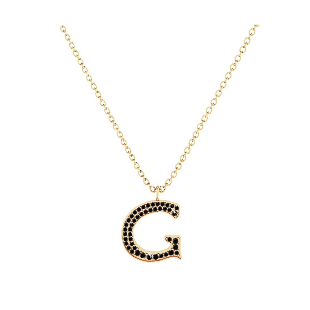G - Letter Name Necklace Initial Necklace
