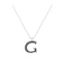 G - Letter Name Necklace Initial Necklace