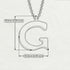 G - Letter Name Necklace Initial Necklace