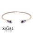 Geometric Bezel Sapphire Bracelet - Josie No. 74