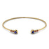 Geometric Bezel Sapphire Bracelet - Josie No. 58