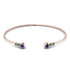 Geometric Bezel Sapphire Bracelet - Josie No. 29