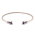 Geometric Bezel Sapphire Bracelet - Josie No. 74