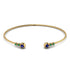 Geometric Bezel Sapphire Bracelet - Josie No. 28