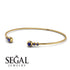 Geometric Bezel Sapphire Bracelet - Josie No. 73