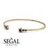 Geometric Bezel Sapphire Bracelet - Josie No. 43