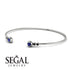 Geometric Bezel Sapphire Bracelet - Josie No. 45