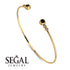 Geometric Bezel Black Diamond Bracelet - Josie No. 7 image 2