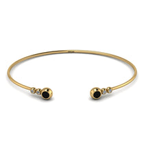 Geometric Bezel Black Diamond Bracelet - Josie No. 7 image 1