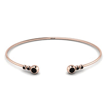 Geometric Bezel Black Diamond Bracelet - Josie No. 38 image 1